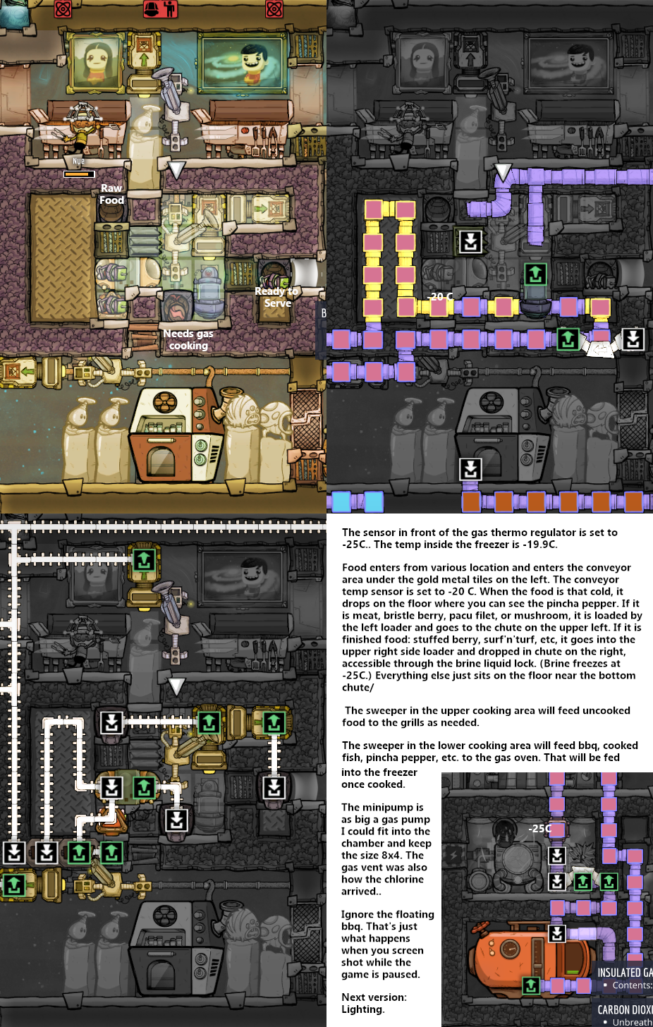 Kitchen Designs? r/Oxygennotincluded